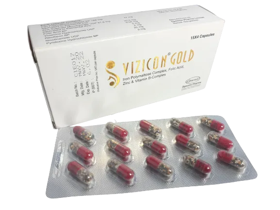 Capsule Vizicon Gold (60 Pcs)